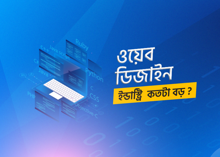 বর্তমানে ওয়েব ডিজাইনের জনপ্রিয়তা কেমন বাংলাদেশে